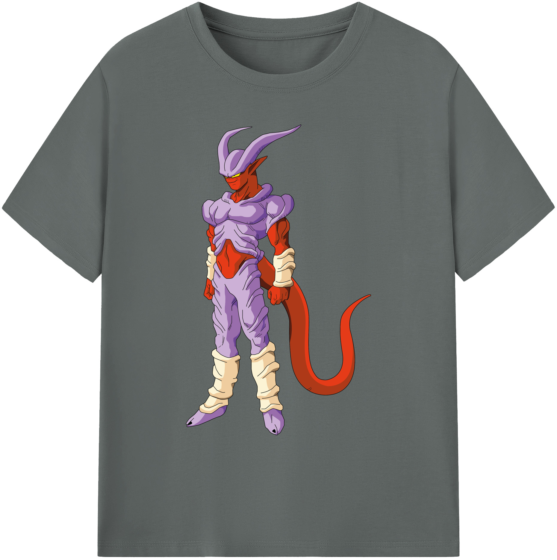 （画像用） ドラゴンボール ジャネンバ DRAGON BALL Janemba 綿100％ メンズ半袖Tシャツ｜肌触りやわらか＆通気性